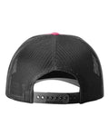 Richardson 115 Hot Pink/ Black — back