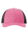 Richardson 115 Hot Pink/ Black — front