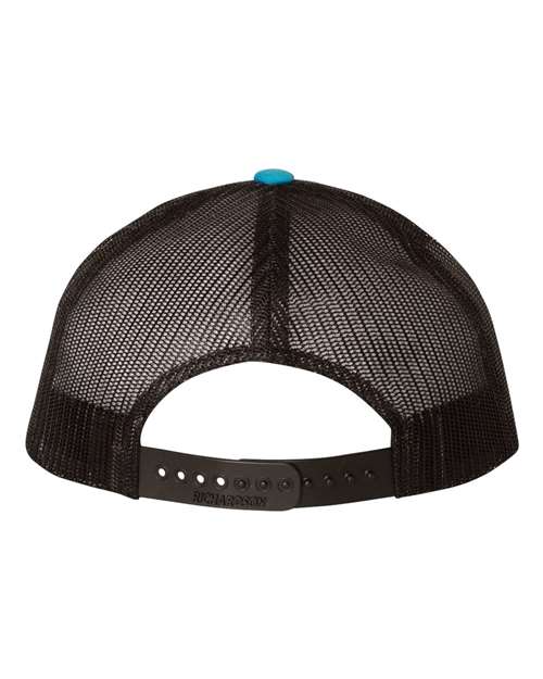 Richardson 115 Cyan/ Black — back