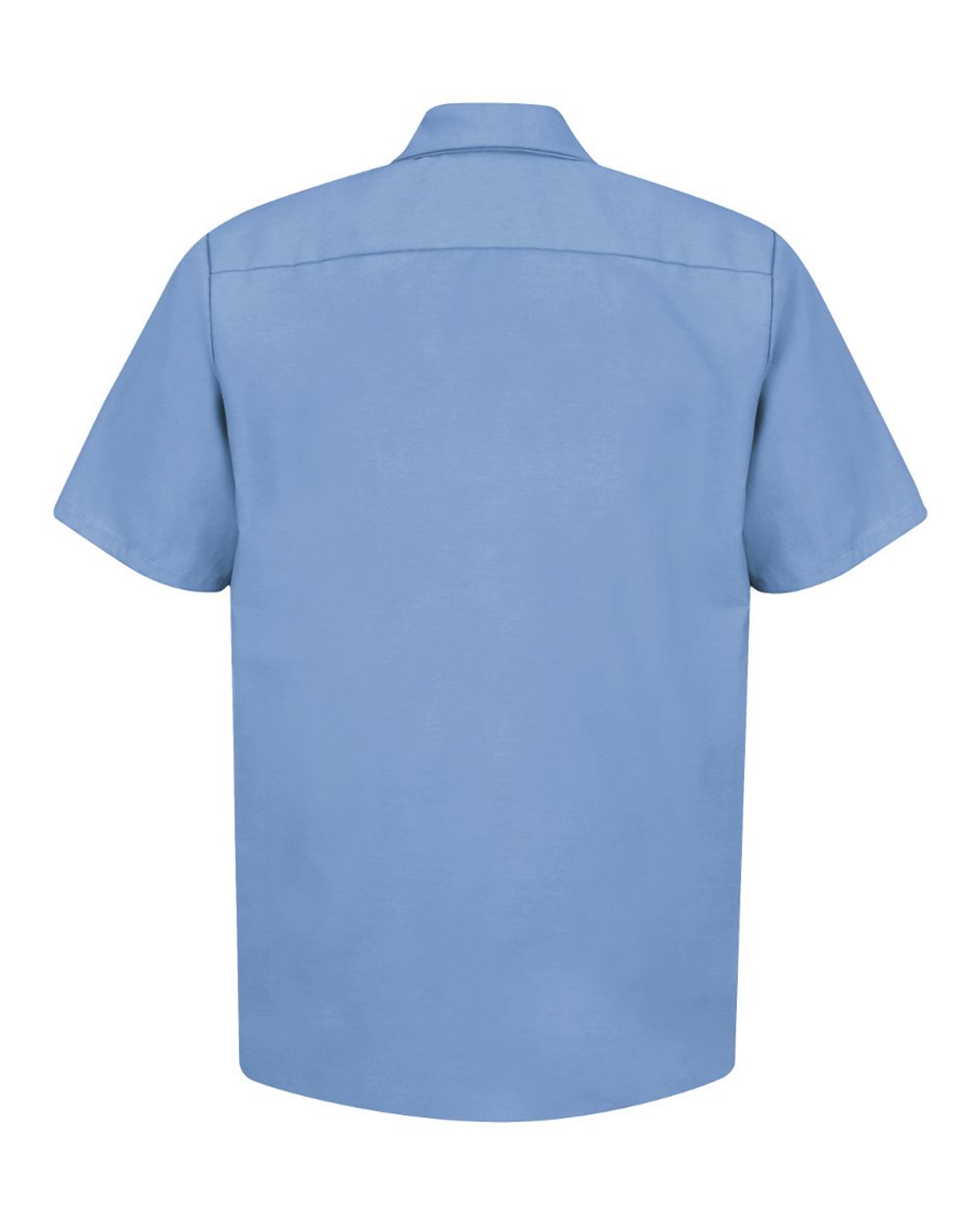 Industrial Short Sleeve Work Shirt - Light Blue