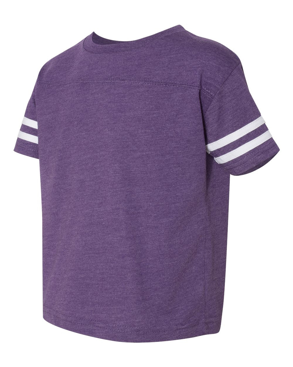 Toddler Football T-Shirt - Vintage Purple / Blend White