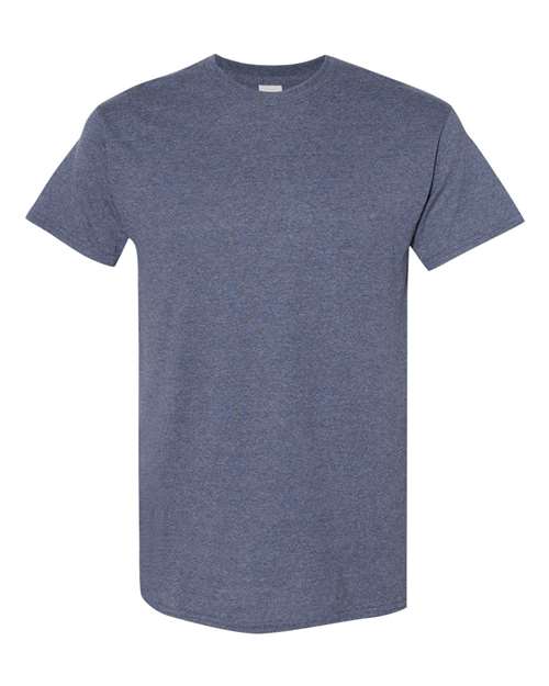 Gildan 5000 Heather Navy — front