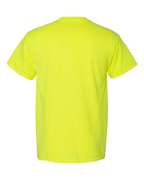 Gildan 8300 Safety Green — back