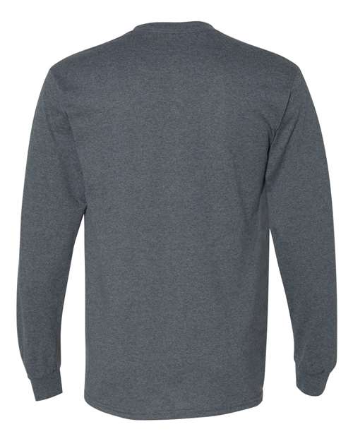 Gildan 8400 Dark Heather — back
