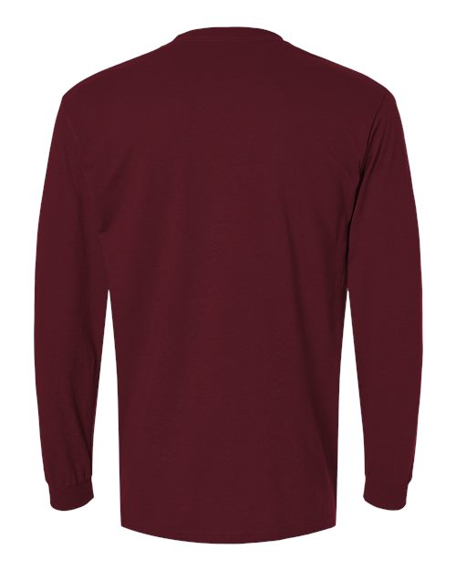 Gildan 8400 Maroon — back