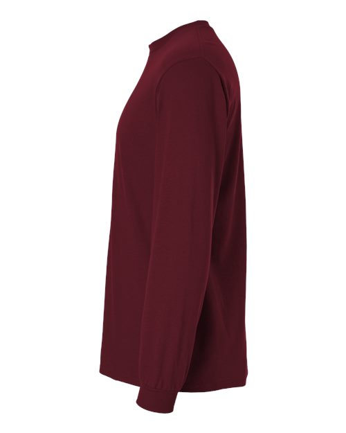 Gildan 8400 Maroon — direct side