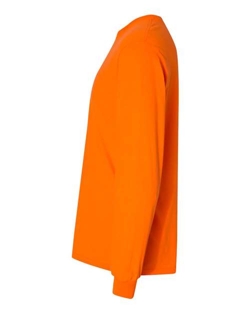 Gildan 8400 Safety Orange — direct side