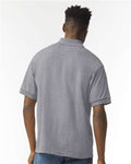 Gildan 8800 Graphite Heather — on model back