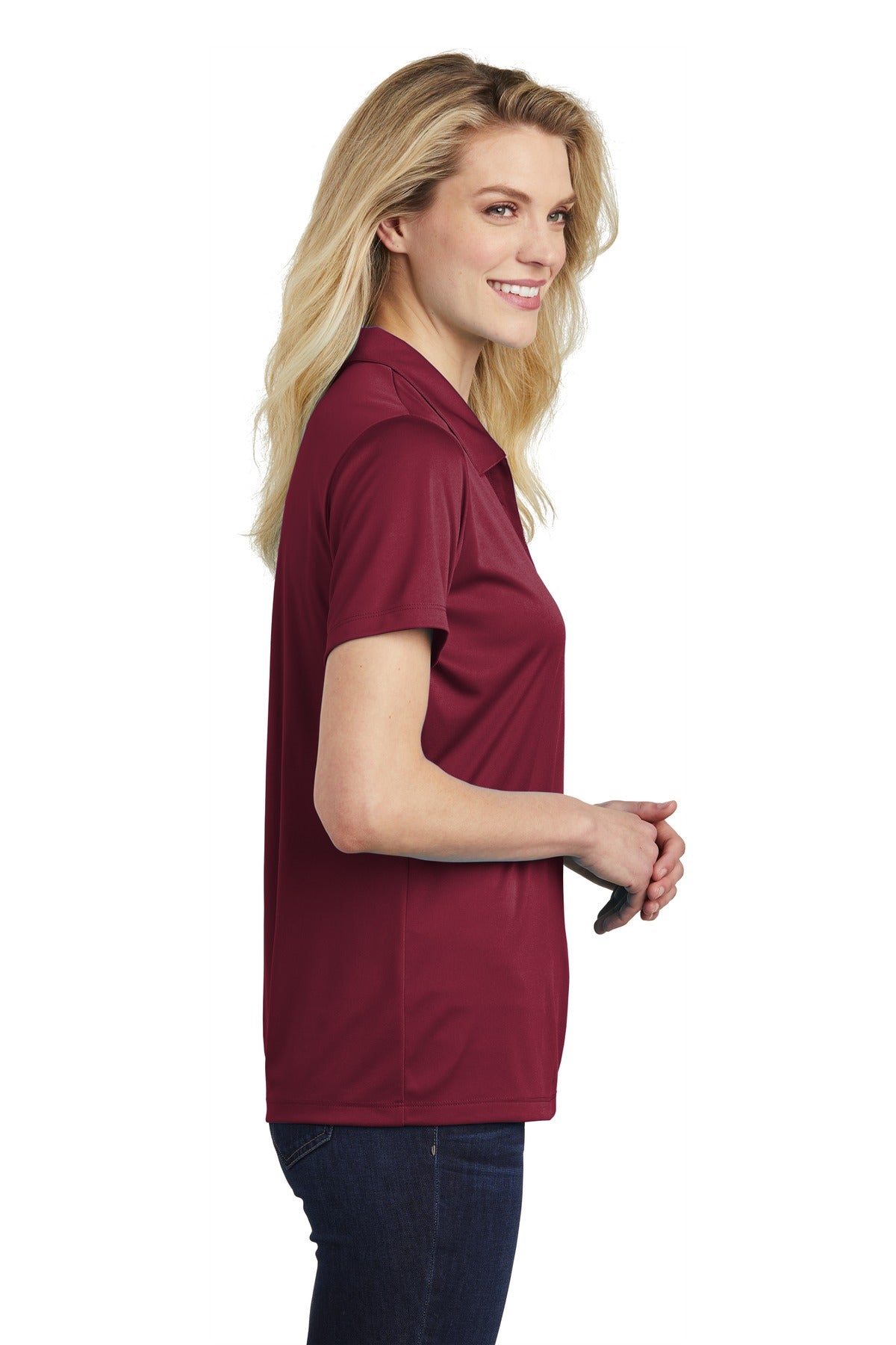 Women's PosiCharge Competitor Polo - Maroon