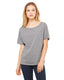 Bella + Canvas 8816 - Women's Slouchy T-Shirt - Gray Triblend