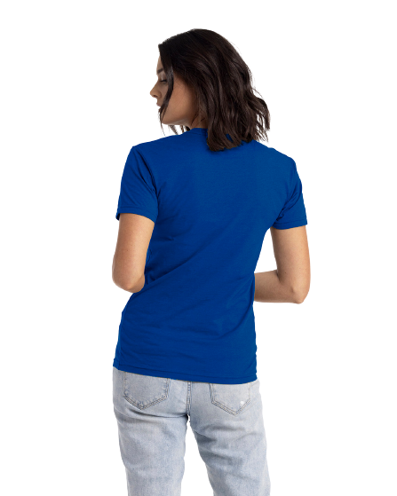 Unisex CVC Crewneck T-Shirt - Royal