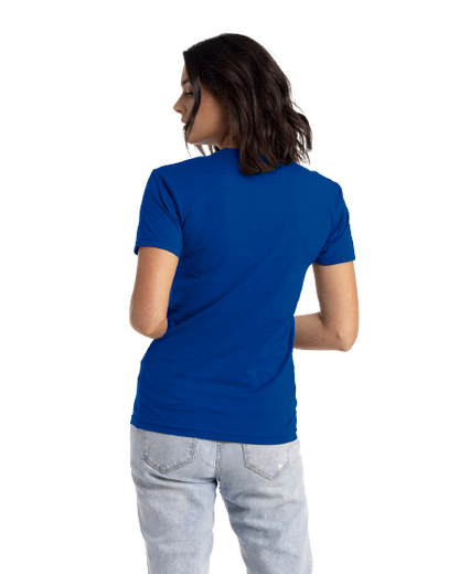 Unisex CVC Crewneck T-Shirt - Royal