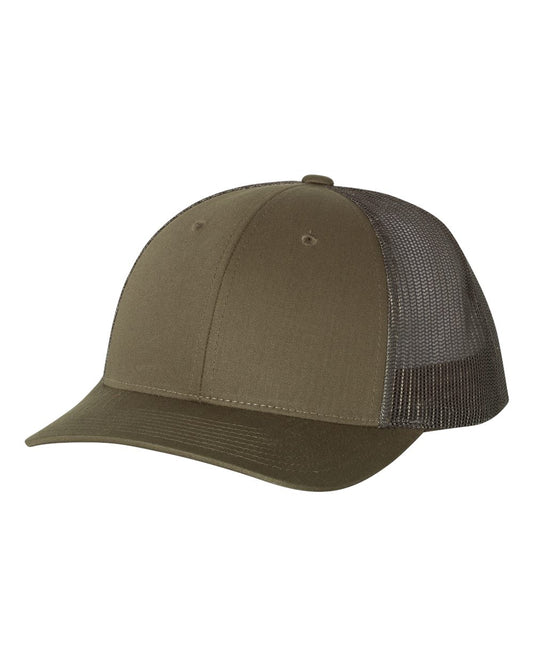 Low Pro Trucker Cap - Chocolate Chip / Gray