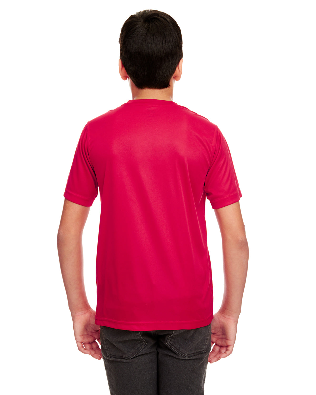 Youth Cool & Dry Sport Performance Interlock T-Shirt - Red