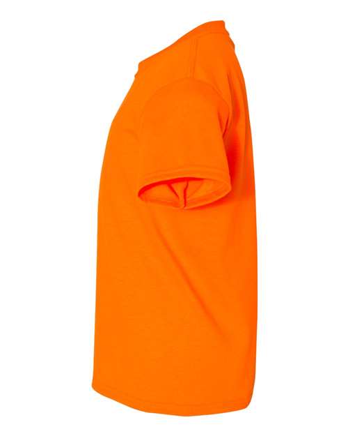 Gildan 8000B Safety Orange — direct side