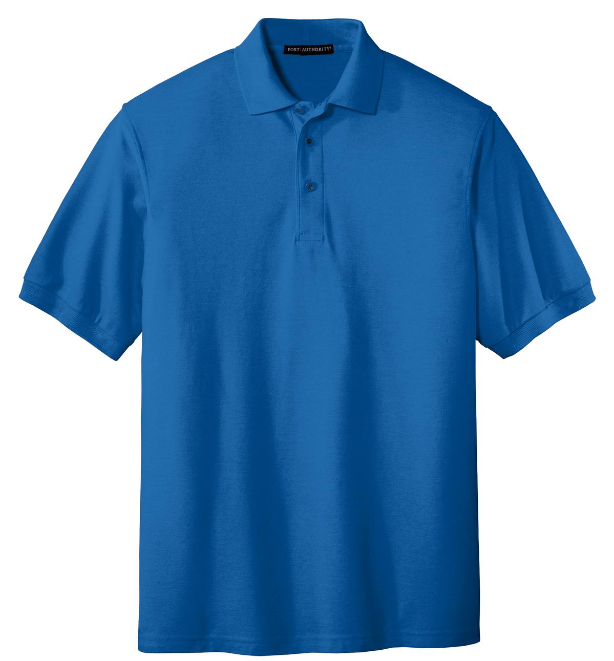 Unisex Silk Touch Polo - Strong Blue