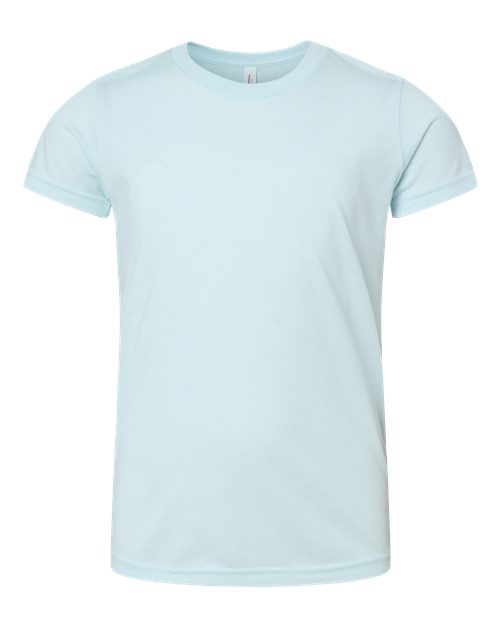 BELLA + CANVAS 3413Y Ice Blue Triblend — front