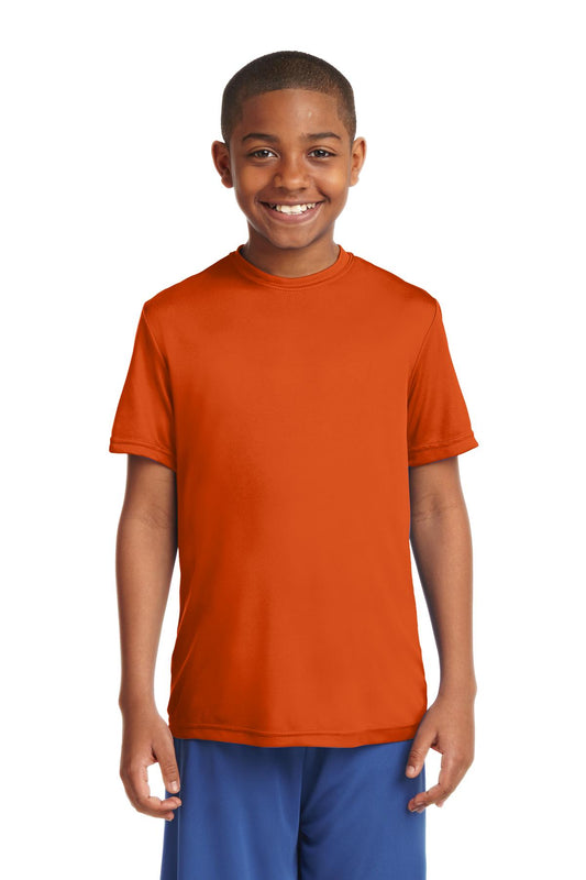 Youth PosiCharge Competitor Tee - Deep Orange