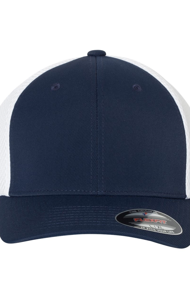 Unisex Ultrafibre and Airmesh Cap - Navy / White