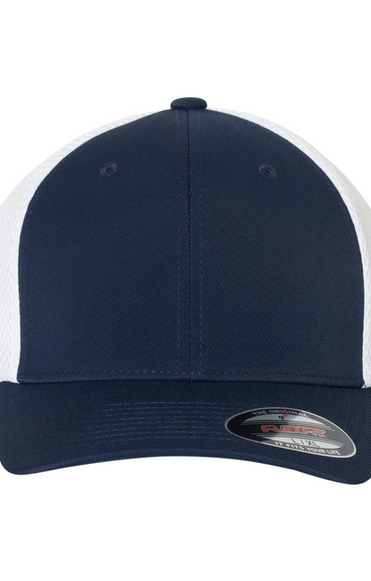 Unisex Ultrafibre and Airmesh Cap - Navy / White