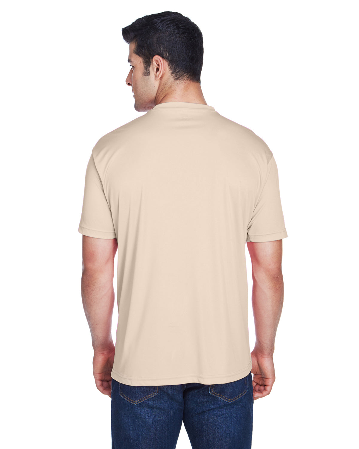 Men's Cool & Dry Sport Performance Interlock T-Shirt - Sand