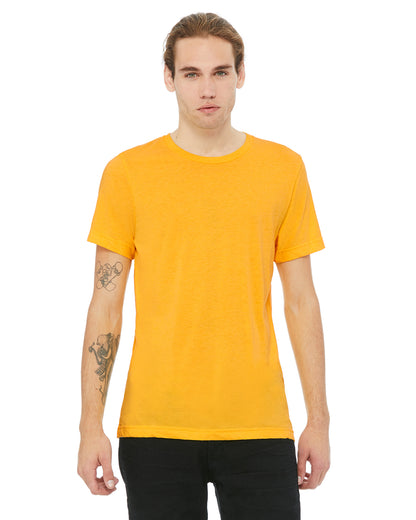 Unisex Triblend T-Shirt - Yellow Gold Triblend