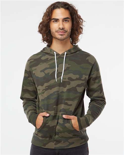 Independent Trading Co. AFX90UN Forest Camo — on model front