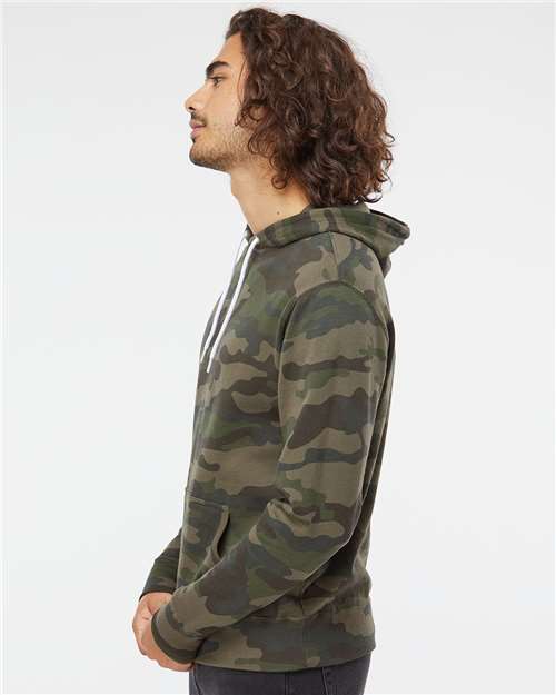 Independent Trading Co. AFX90UN Forest Camo — on model side