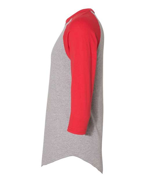 Augusta Sportswear 4420 Athletic Heather/ Red — direct side