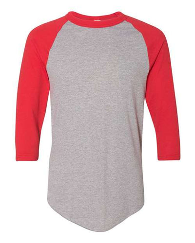 Augusta Sportswear 4420 Athletic Heather/ Red — front