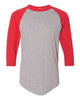 Athletic Heather / Red