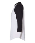 Augusta Sportswear 4420 White/ Black — direct side