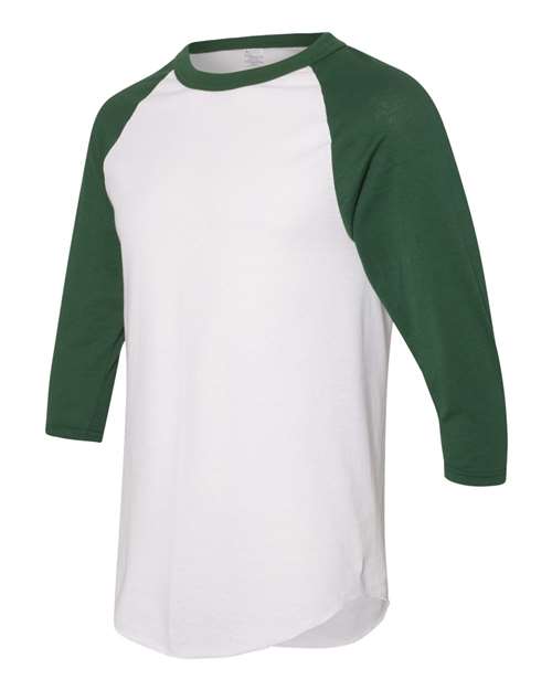 Augusta Sportswear 4420 White/ Dark Green — side