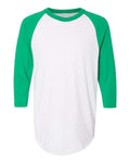 Augusta Sportswear 4420 White/ Kelly — front