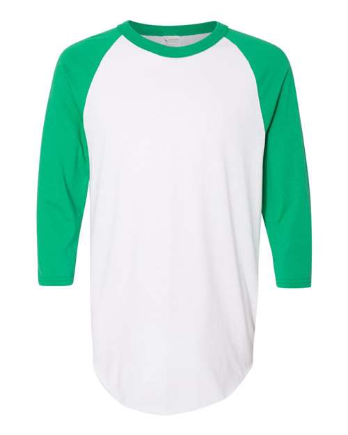 Augusta Sportswear 4420 White/ Kelly — front