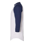 Augusta Sportswear 4420 White/ Navy — direct side