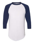 Augusta Sportswear 4420 White/ Navy — front
