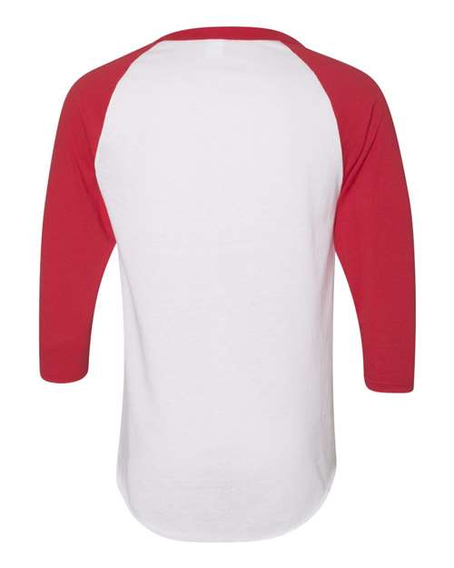 Augusta Sportswear 4420 White/ Red — back