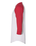 Augusta Sportswear 4420 White/ Red — direct side