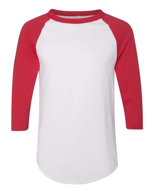 Augusta Sportswear 4420 White/ Red — front