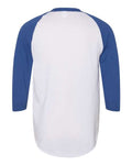 Augusta Sportswear 4420 White/ Royal — back