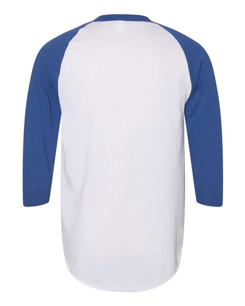Augusta Sportswear 4420 White/ Royal — back