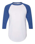 Augusta Sportswear 4420 White/ Royal — front