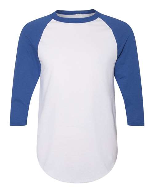 Augusta Sportswear 4420 White/ Royal — front