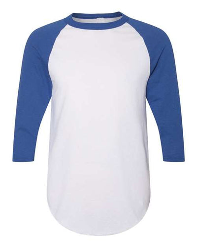 Augusta Sportswear 4420 White/ Royal — front