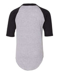Augusta Sportswear 4421 Athletic Heather/ Black — back