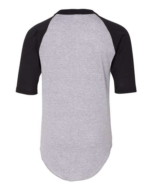 Augusta Sportswear 4421 Athletic Heather/ Black — back