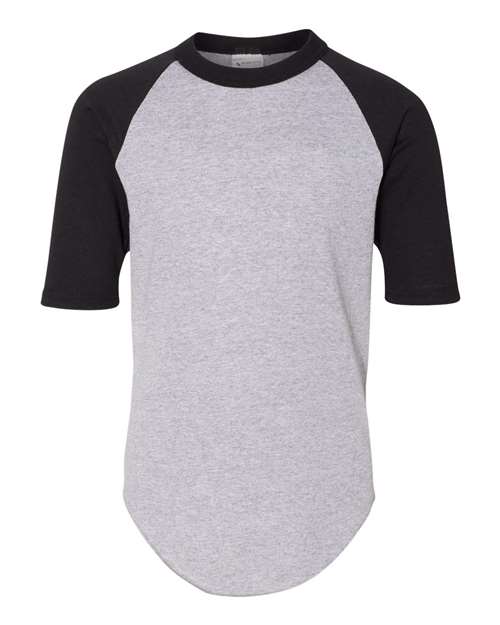 Augusta Sportswear 4421 Athletic Heather/ Black — front