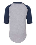Augusta Sportswear 4421 Athletic Heather/ Navy — back