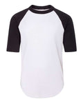 Augusta Sportswear 4421 White/ Black — front